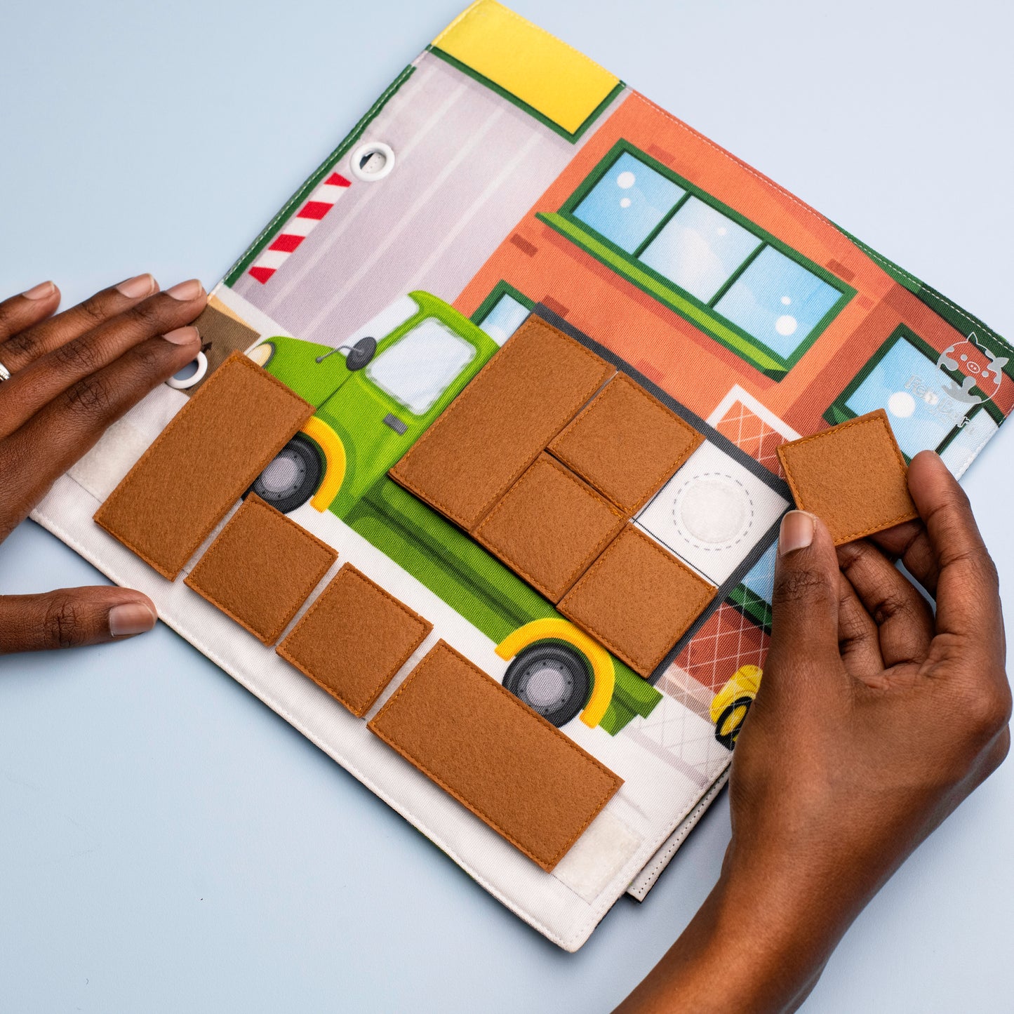 Shapes Activity Quiet Book