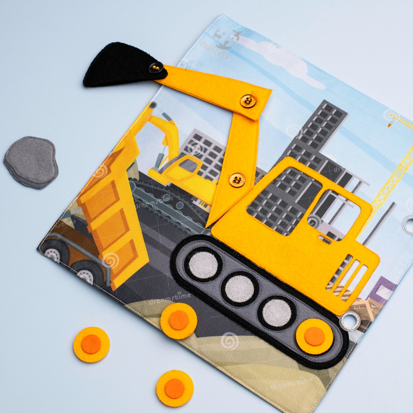 Puzzle Activity Quiet Book