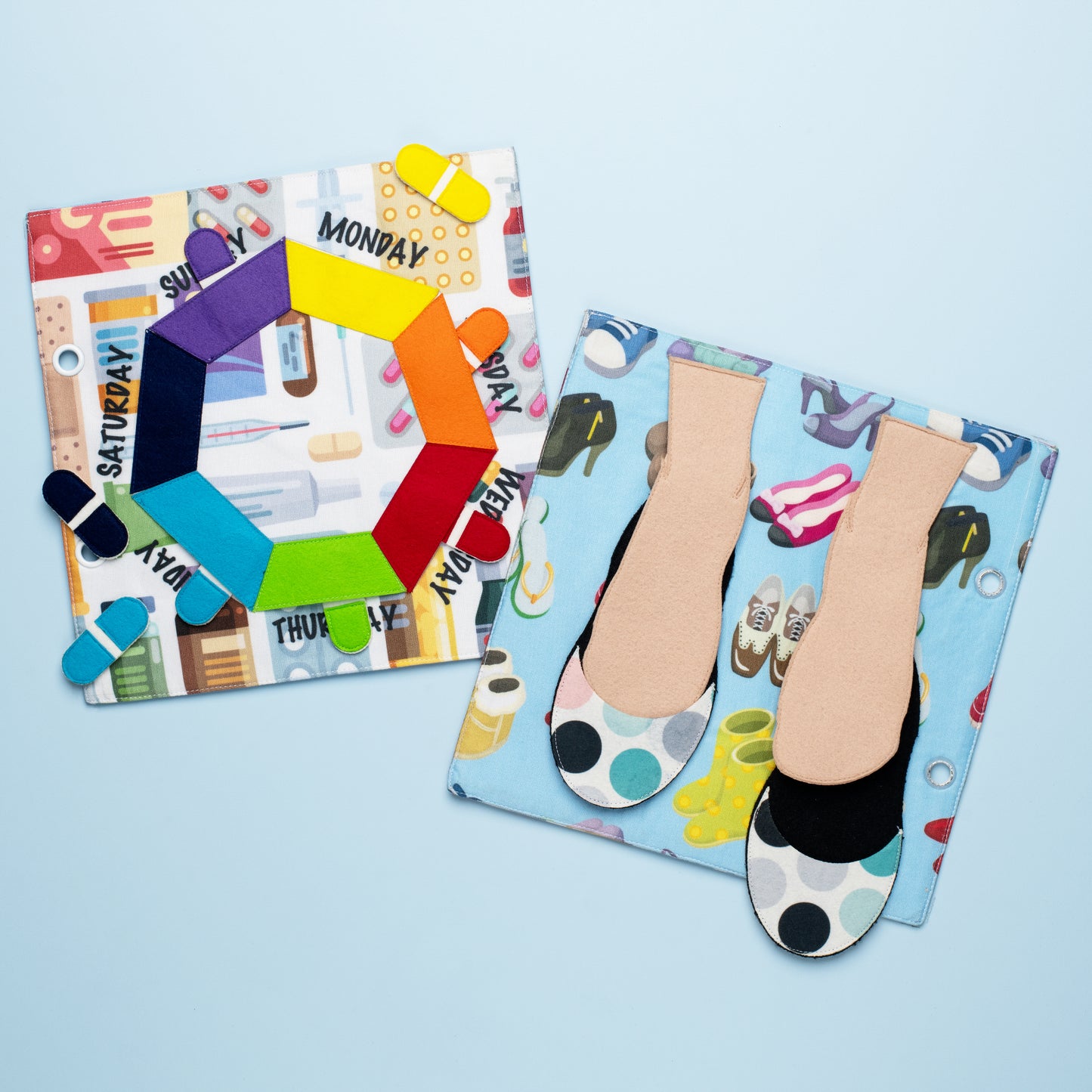 OOPSY!- Pill Sorting & Matching Shoes