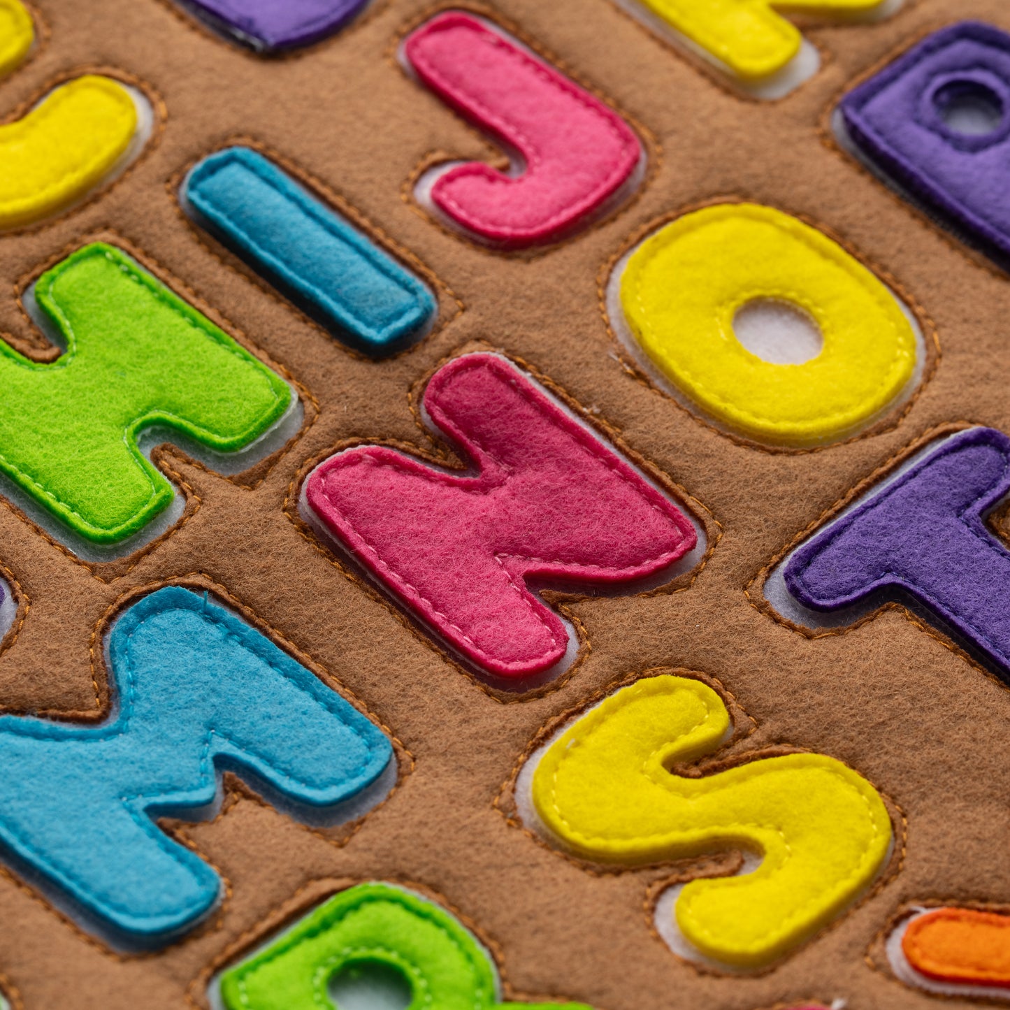 School Quiet Book Page - Alphabet Board