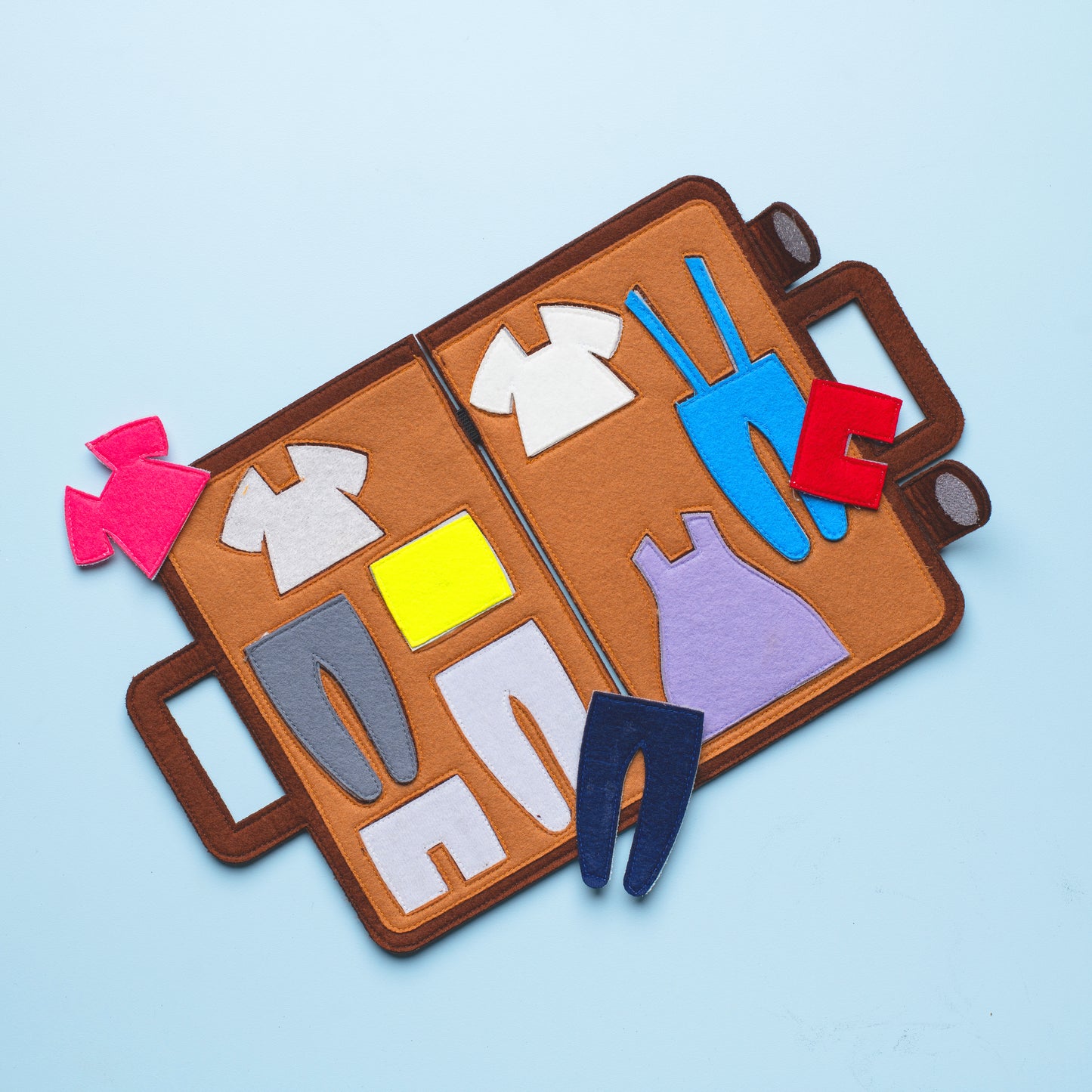 Pretend Play Activity Quiet Book