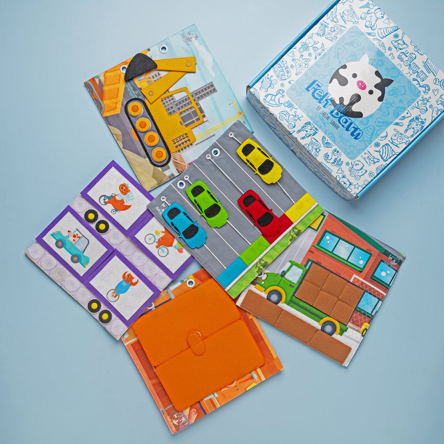Transport Themed Quiet Book