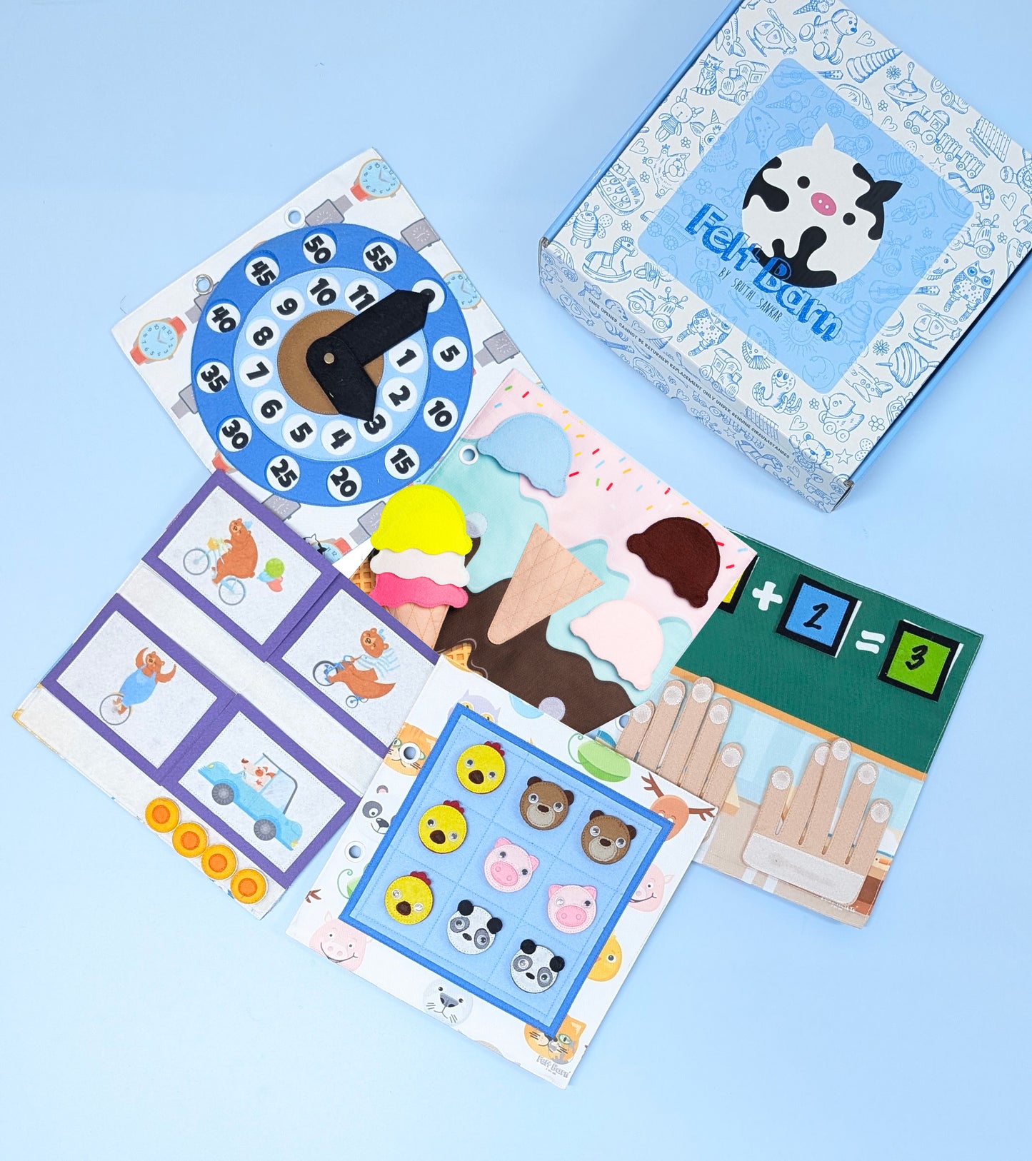 Number Activity Quiet Book