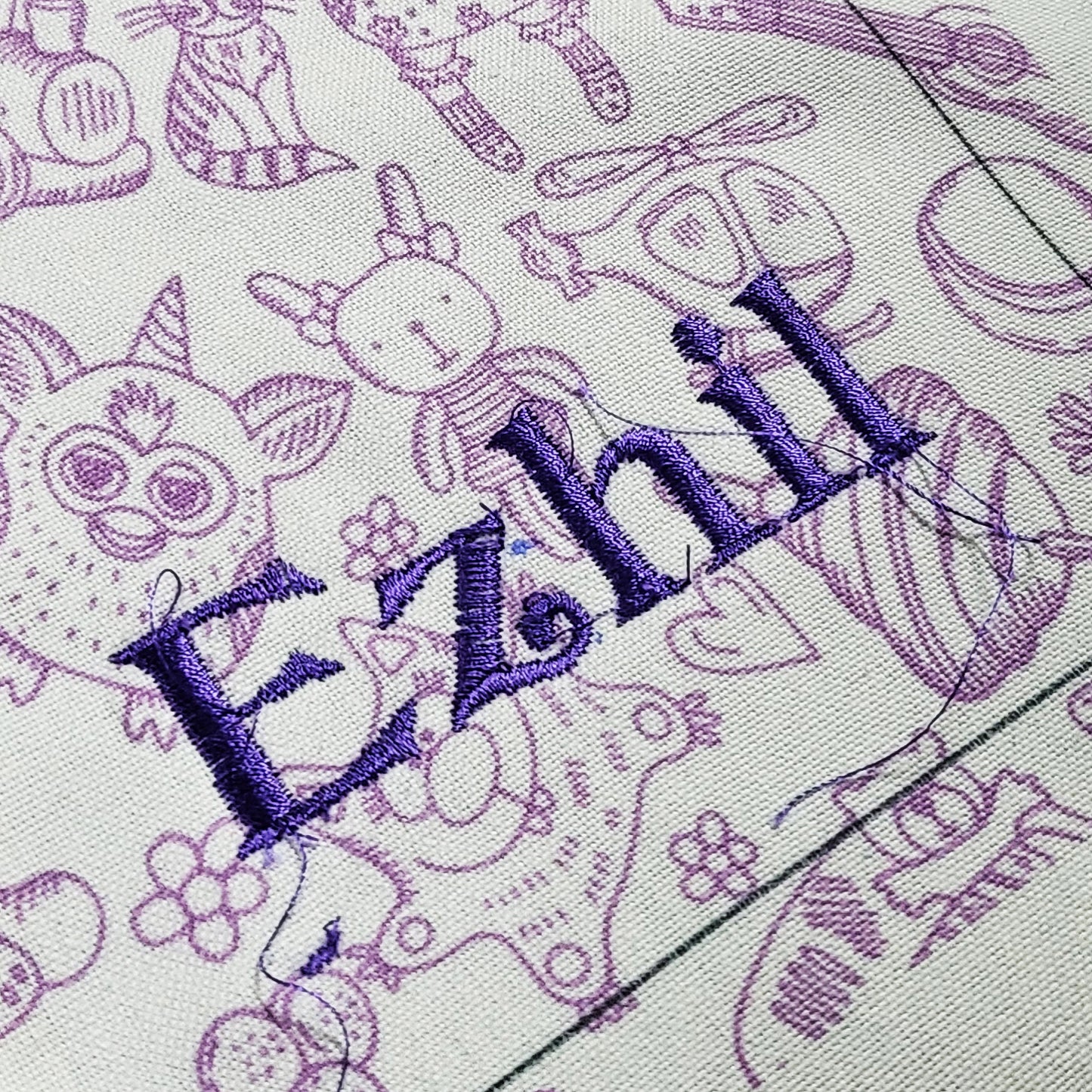 Embroidery on Sleeve