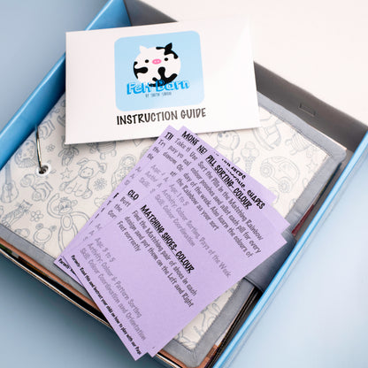 Puzzle Activity Quiet Book