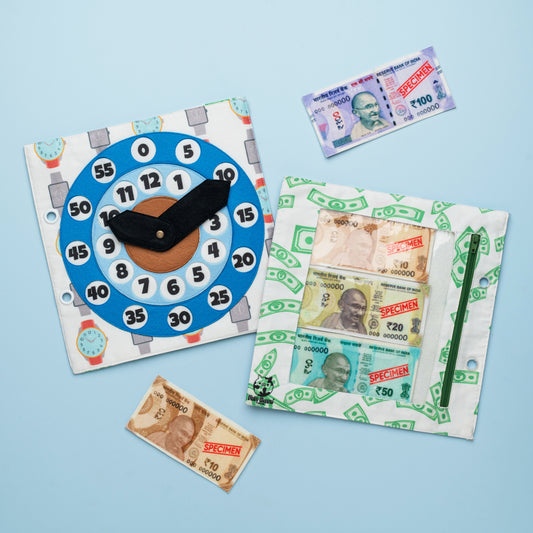 HOUSE- Clock & Money Pouch