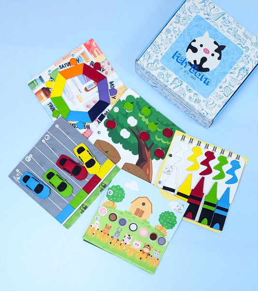 Colour Activity Quiet Book