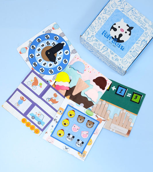 Number Activity Quiet Book