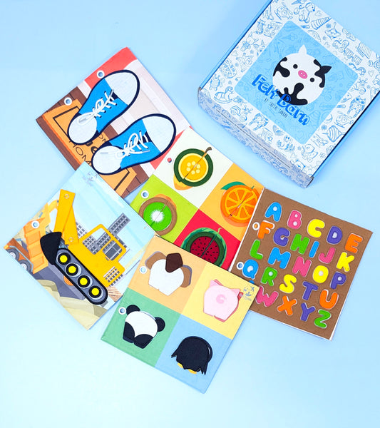 Puzzle Activity Quiet Book