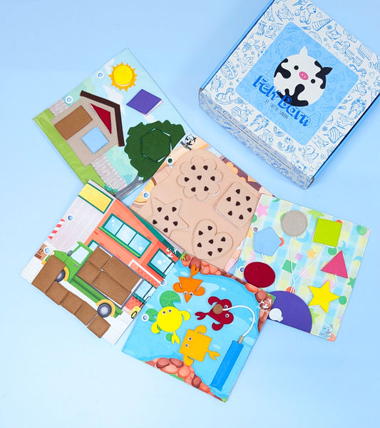 Shapes Activity Quiet Book